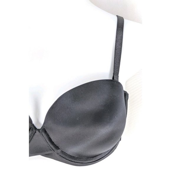 Maidenform Bra Sz 34D Love My Lift Push Up Multi Way Strapless Black - Picture 2 of 8